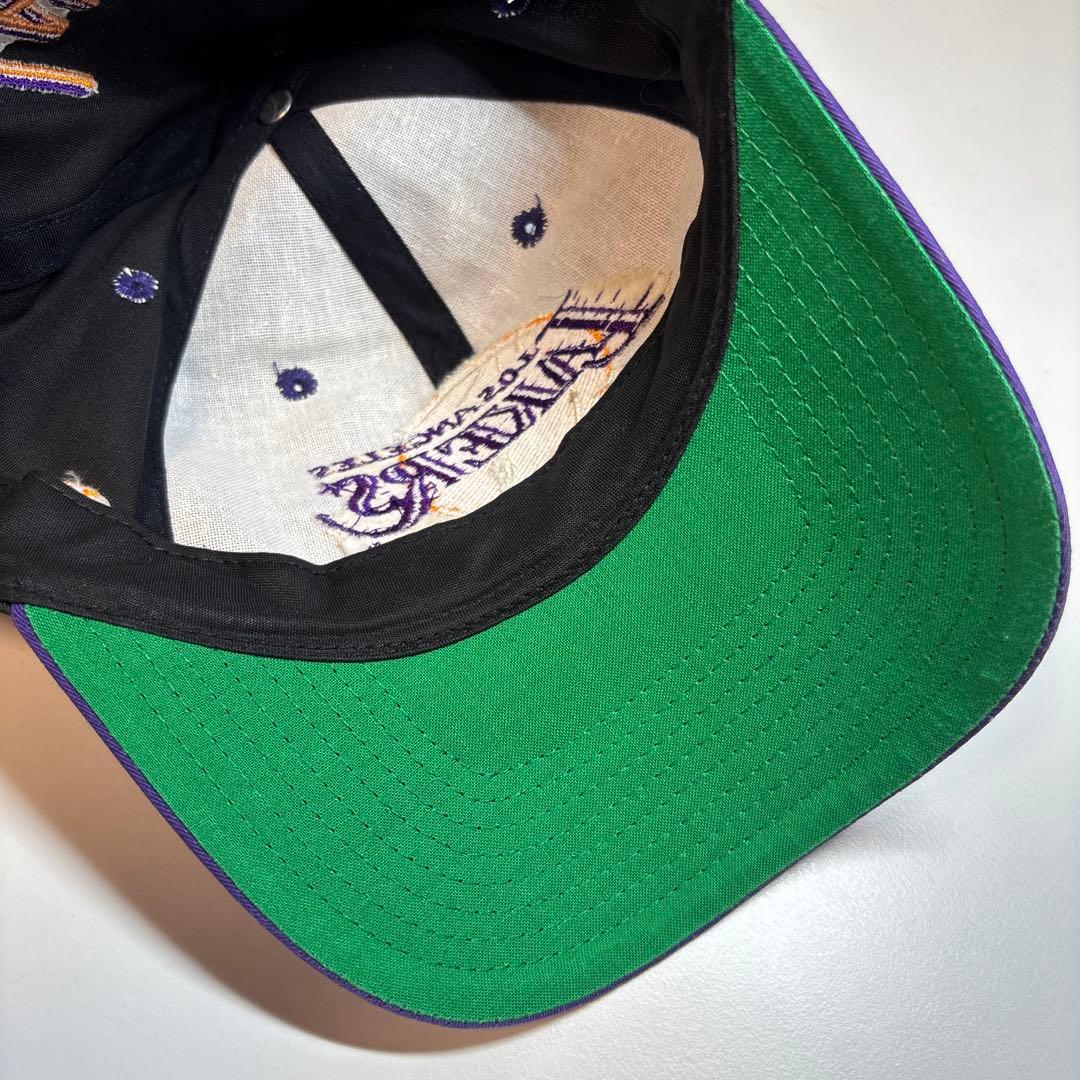 未使用 Vintage LAKERS レイカーズ キャップ 帽子 NBA 90s