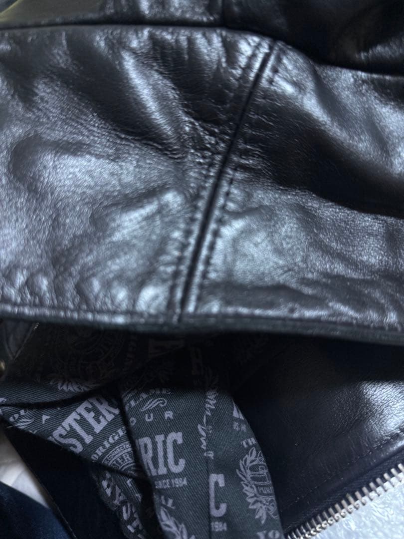 み*ぎ様 値下げルイスレザー　ヒステリックグラマーコラボ　ドミネーター　スタッズ