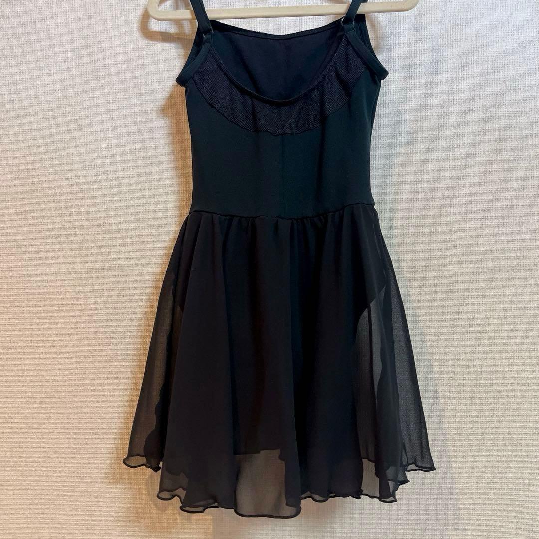 値下げ❣️Chacott【極美品】チャコット スカート付レオタード 130 黒