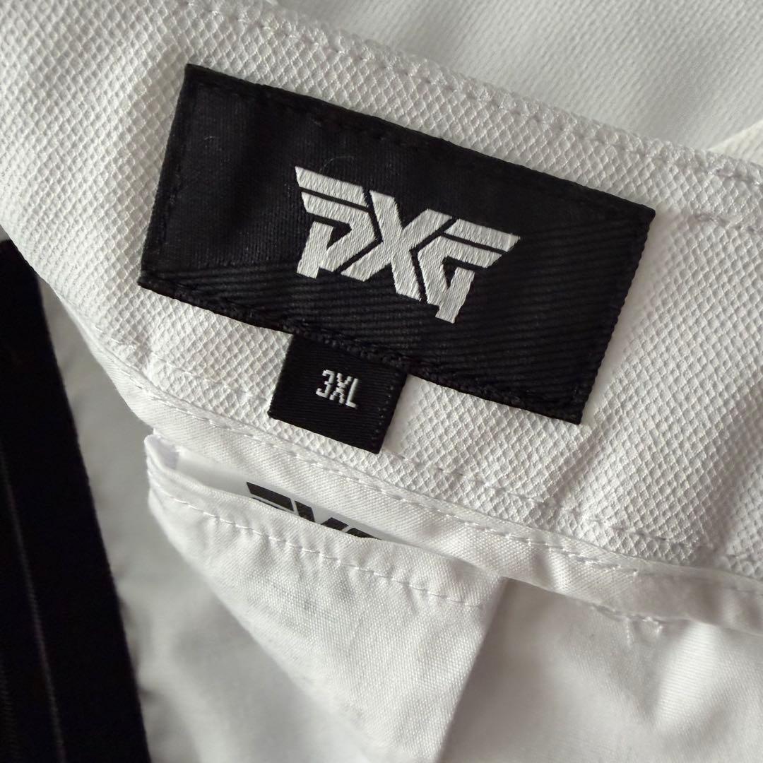 PXG　ストレッチ　ハーフパンツ　ショートパンツ　ゴルフウェア　ホワイト　3XL