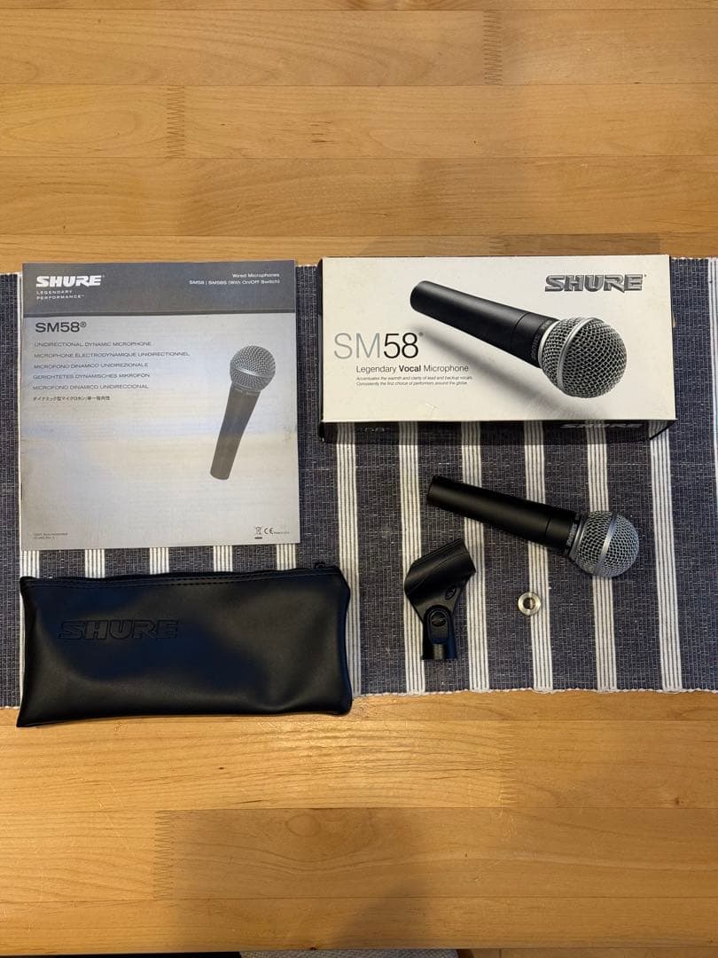 SHURE シュアSM58 ダイナミックマイク