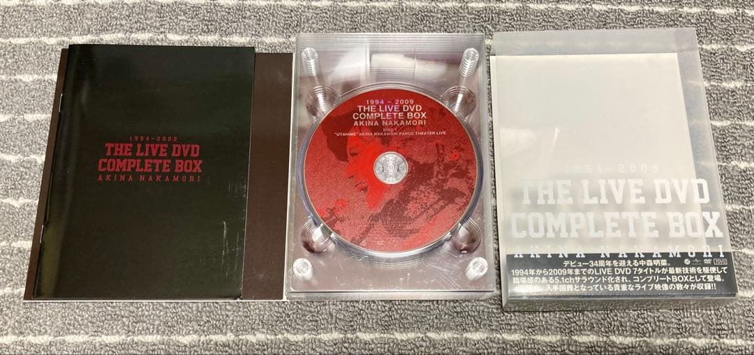 中森明菜 1994-2009 THE LIVE DVD COMPLETE BOX
