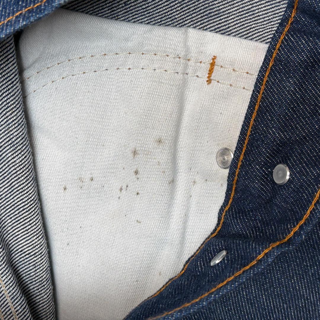 美品　プリズンブルー　ダブルニー　ペインターパンツ　セットアップ　濃紺　2nd