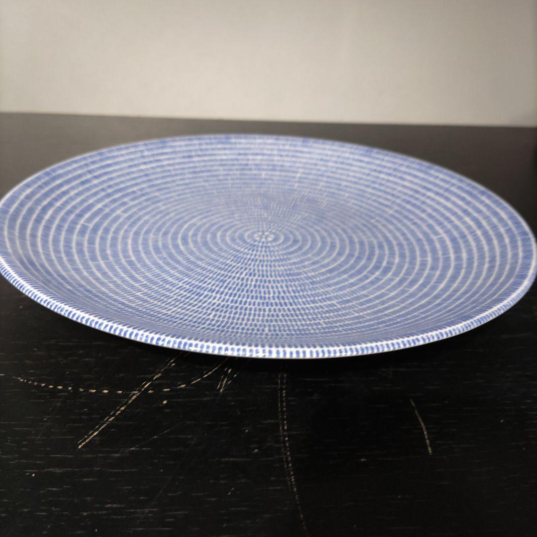 VMPD8-116-39 ARABIA アベック ブルー 旧ロゴ プレート 皿