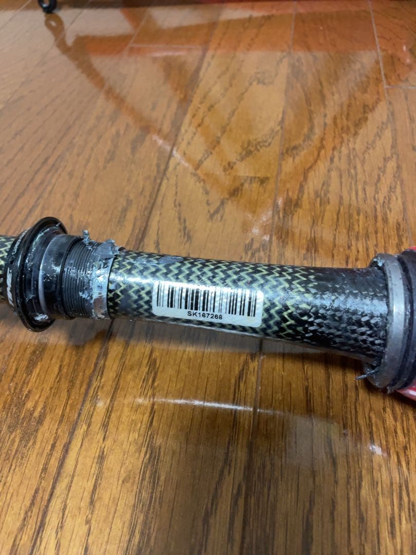 TIME ロードバイクフレーム レッド　ALPD’HUEZ21ジャンク