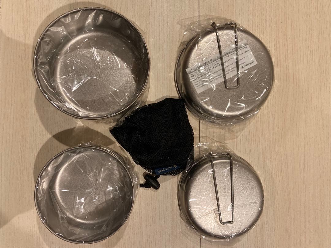 スノーピーク チタンクッカーセット SCS-020T