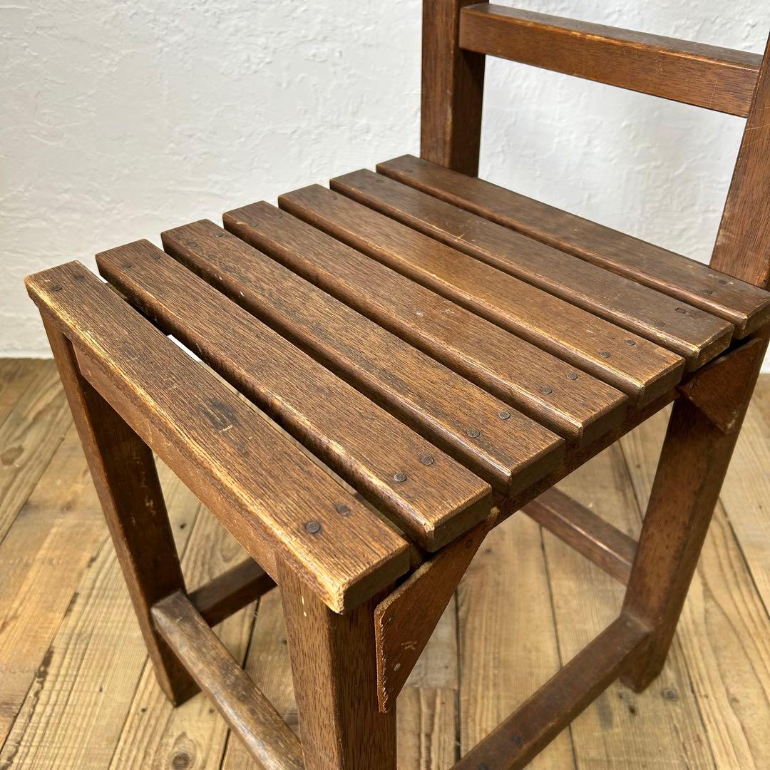 木製チェア　ヴィンテージ　b