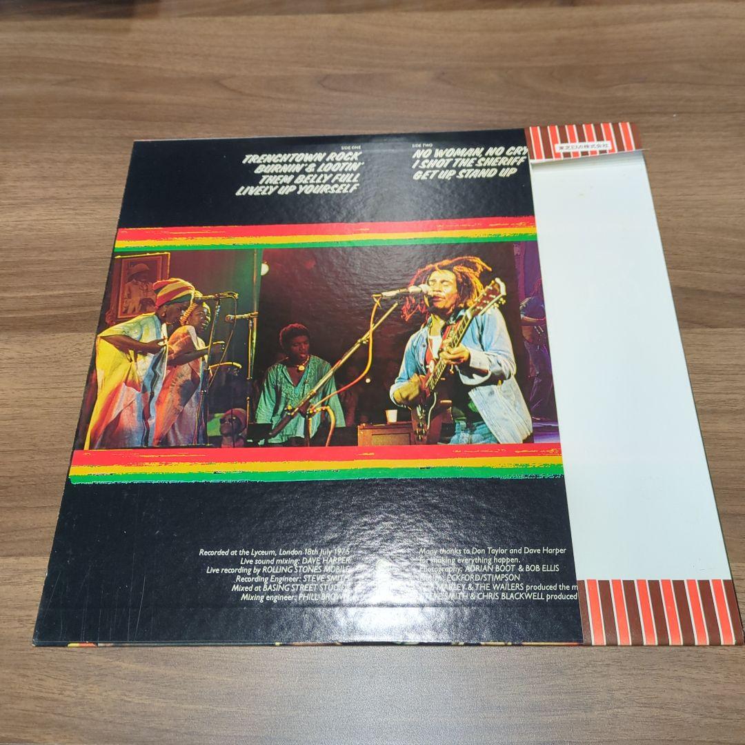 Bob Marley　Live!　ボブ・マーリー　ライブ　レコード