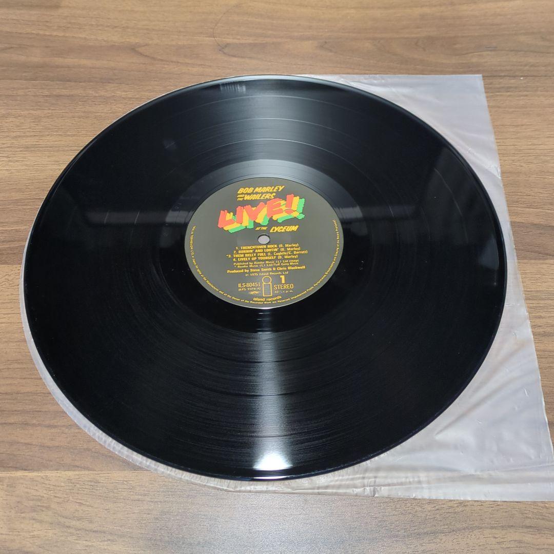 Bob Marley　Live!　ボブ・マーリー　ライブ　レコード