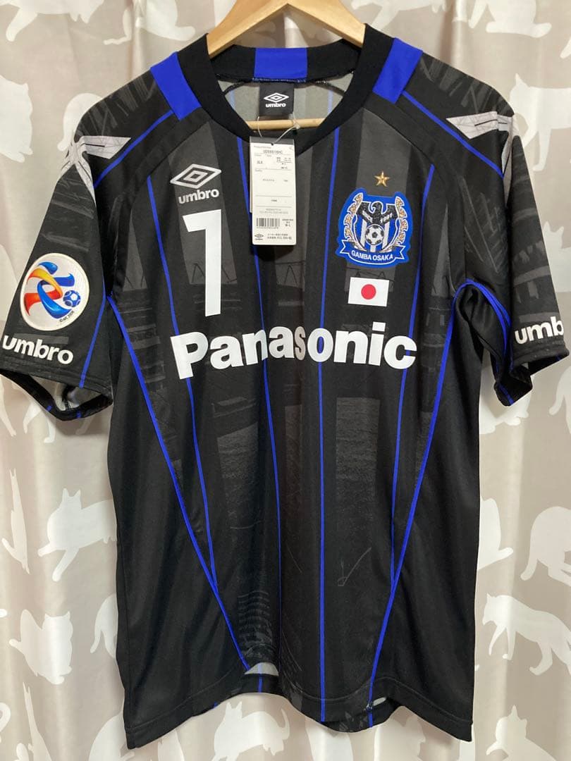 ガンバ大阪　遠藤保仁　ACL レプリカユニフォーム タグ付き 未使用M-Lサイズ