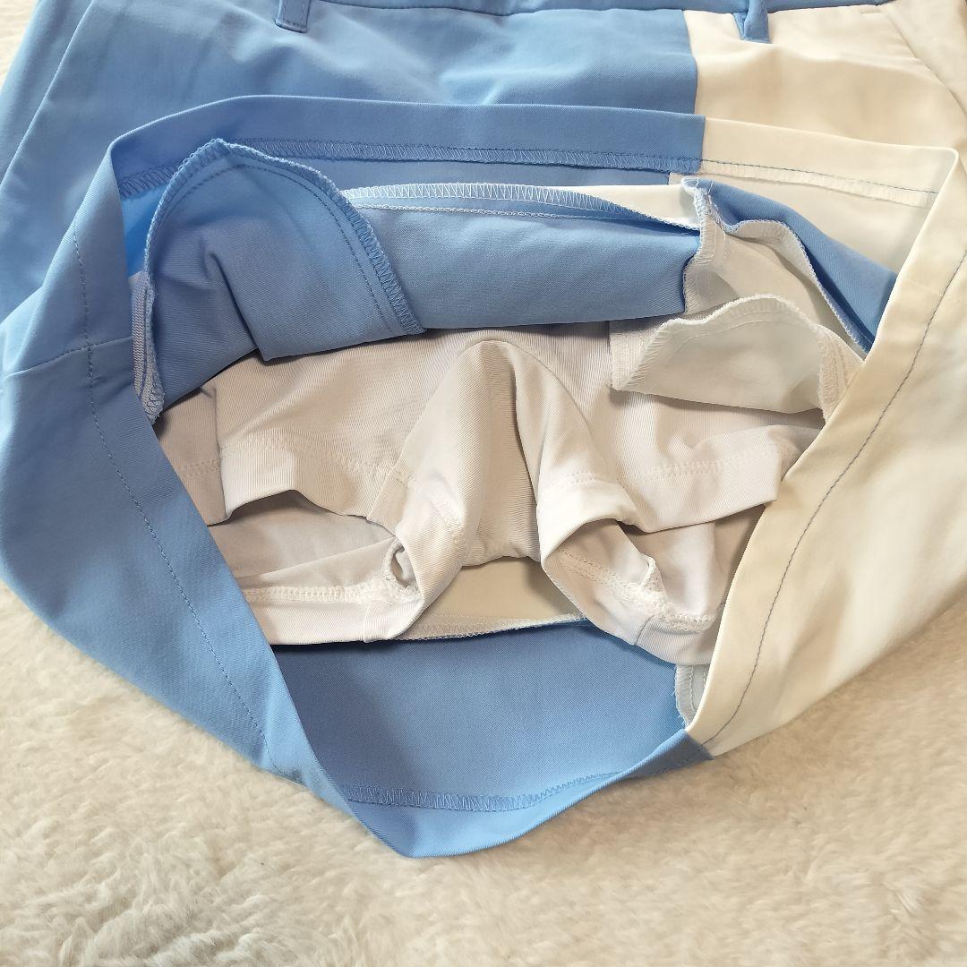 美品 デサント ゴルフ DESCENTE GOLF スカート インナー付