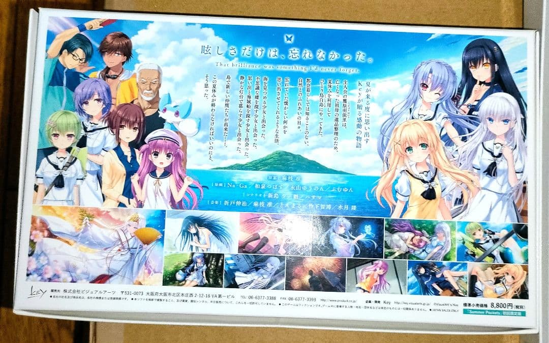 中古 Summer Pockets （REFLECTION BLUE）ゲーム2点