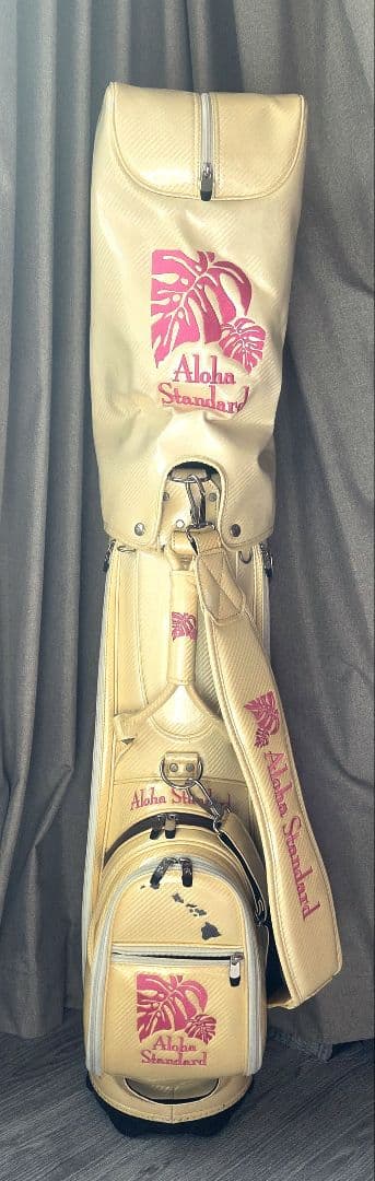 Aloha Standard ゴルフバッグ・キャディバッグ　レディース　ピンク