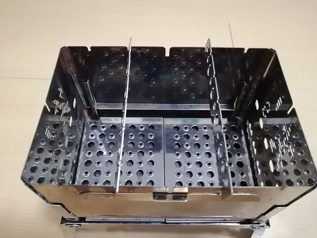 笑's コンパクト焚き火グリル B-6君 4点セット