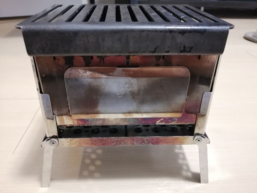 笑's コンパクト焚き火グリル B-6君 4点セット