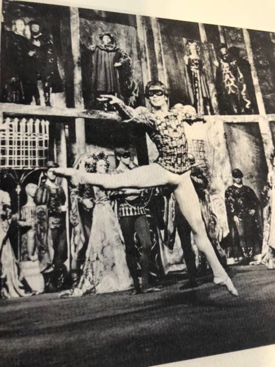 バレエ プリントポスターのみ　ヌレーエフ ロイヤルバレエ