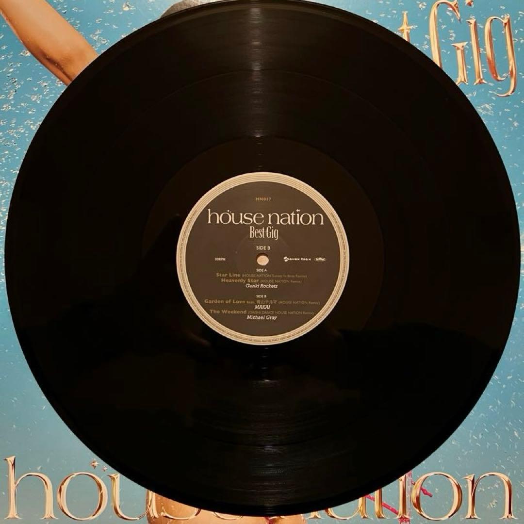 HOUSE NATION シリーズ アナログレコード4枚セット +おまけ2枚