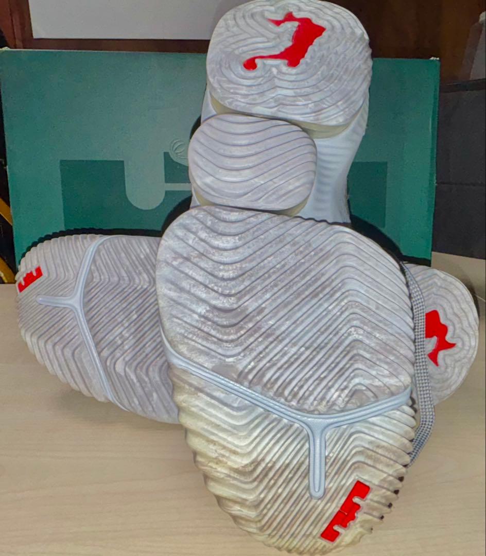 【未使用】NIKE LEBRON XVI LOW グレー 28cm