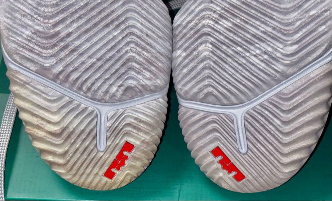 【未使用】NIKE LEBRON XVI LOW グレー 28cm