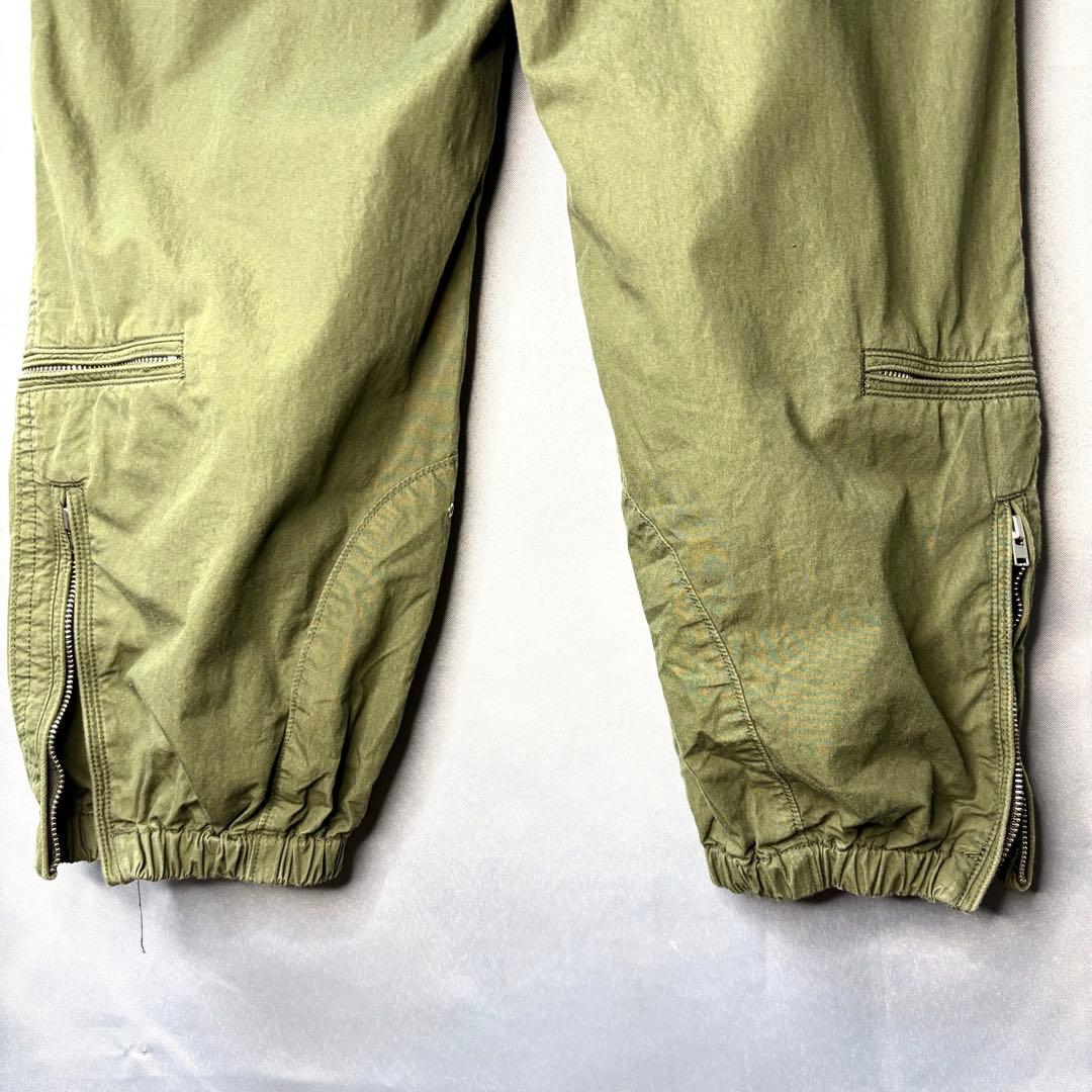 ヒステリックグラマー HYSTERIC GLAMOUR ベイカーパンツ カーキ