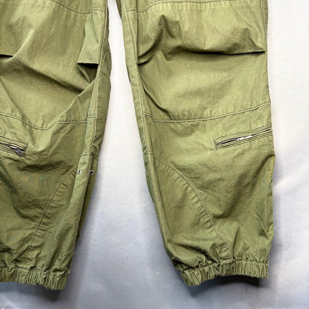 ヒステリックグラマー HYSTERIC GLAMOUR ベイカーパンツ カーキ