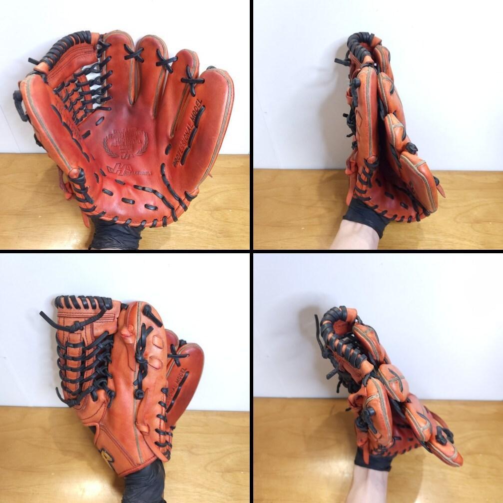 ハタケヤマ TH-173WR 北米ステア 限定カラー 良品 内野用 軟式グローブ