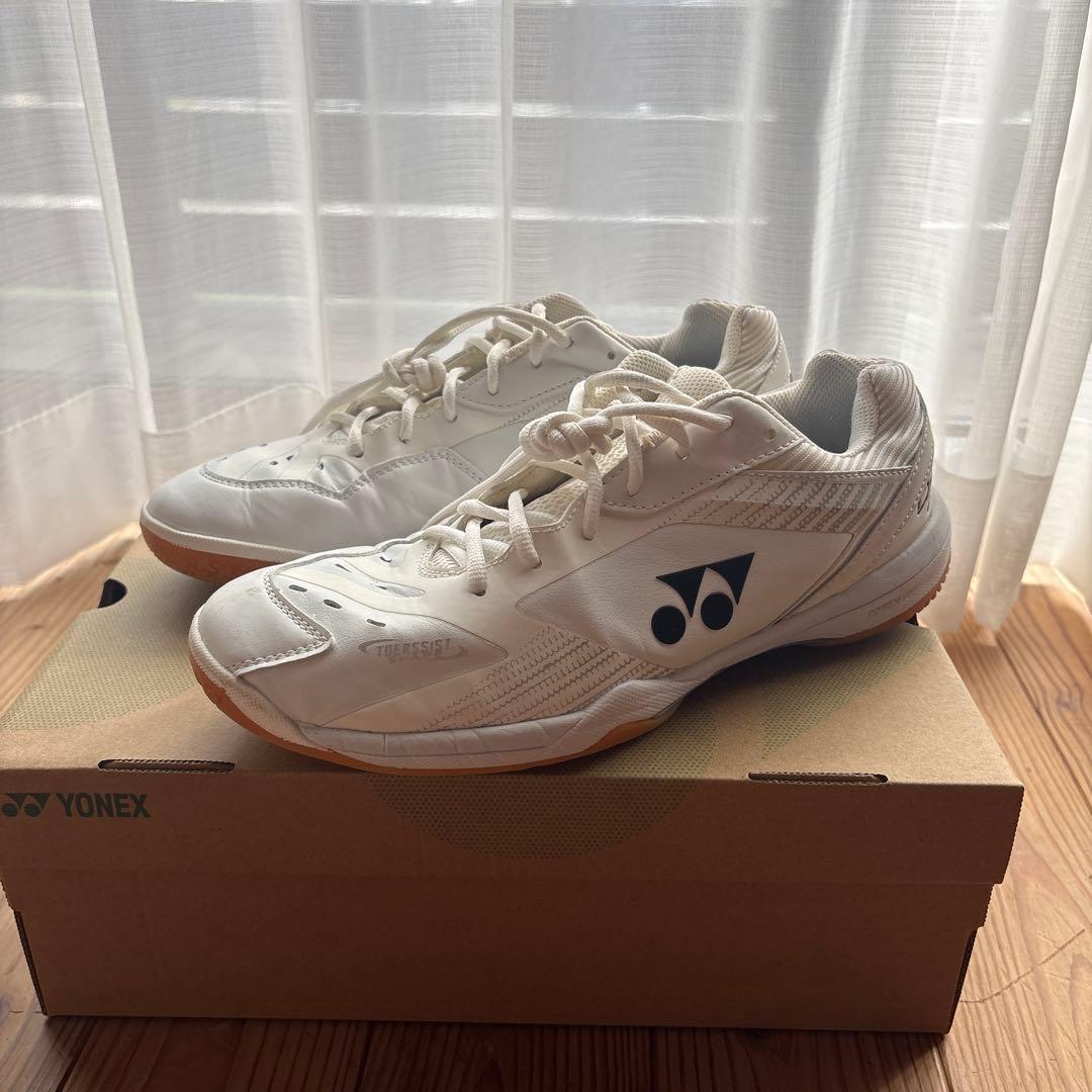 YONEX バドミントンシューズ ホワイト 65Z 27.5 さとし