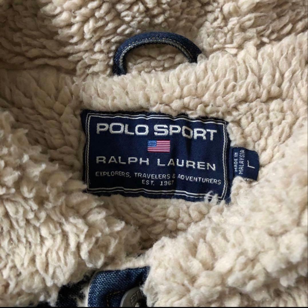 ら*ふ様 POLO SPORT RALPH LAUREN デニムボアジャケット