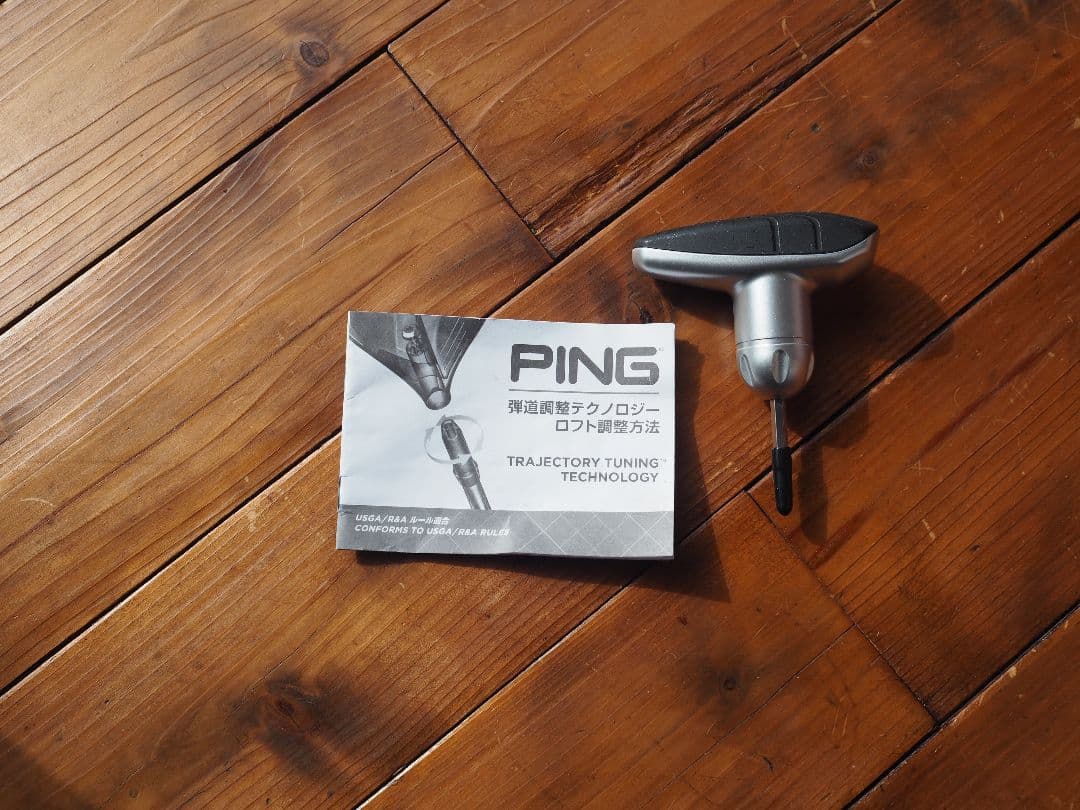 ピンGレフティドライバー