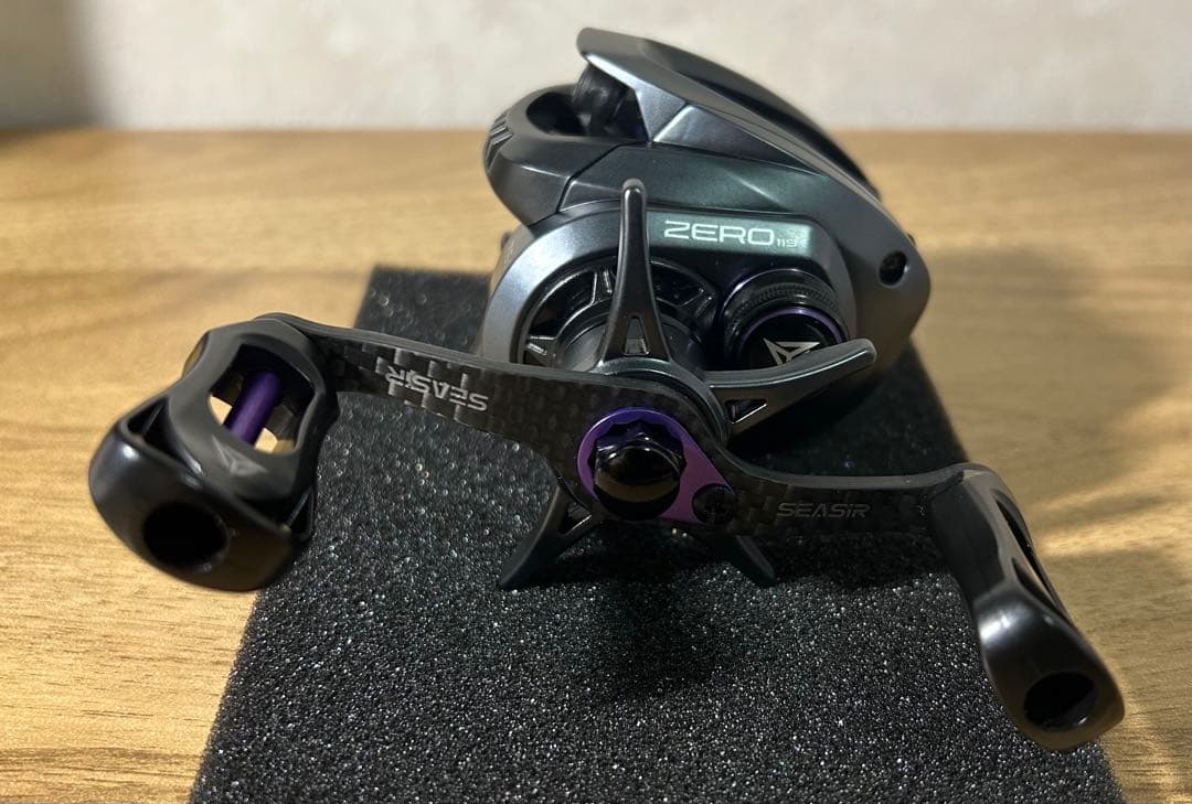 【8+1bb】Seasir ZERO119 BFS ベイトリール左巻Wスプール付