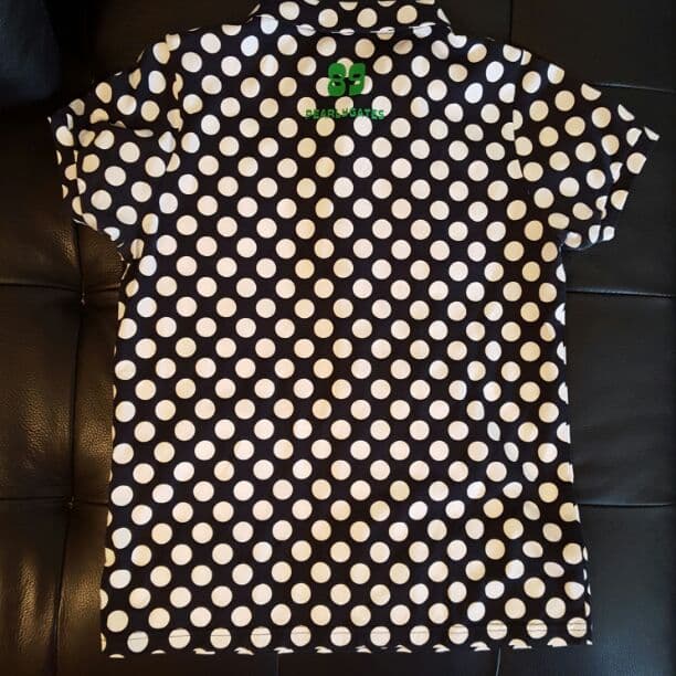 パーリーゲイツレデース水玉ポロシャツ