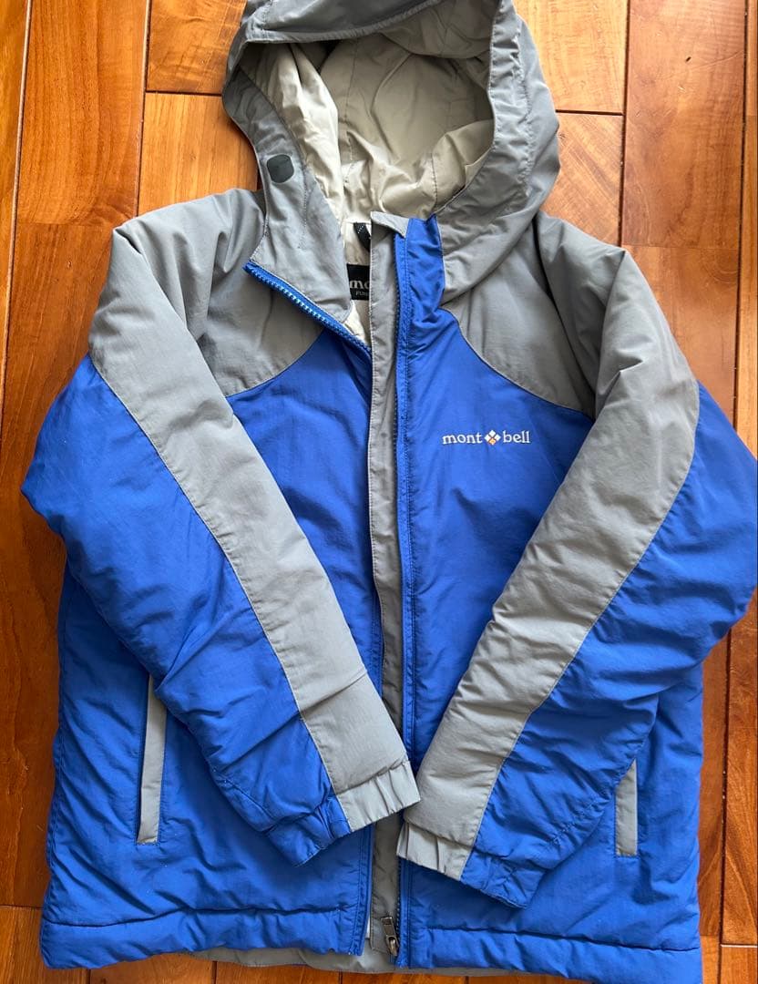 モンベル　キッズ　スキーウェア　パウダーステップ パーカとパンツ 140