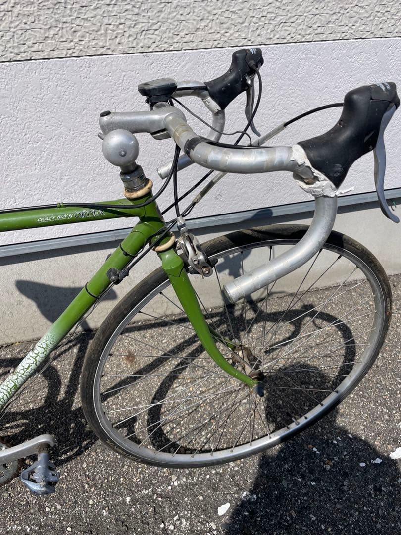 パナソニック　クロモリ　ロードバイク　パナモリ　クレイジーボーイS オーダー