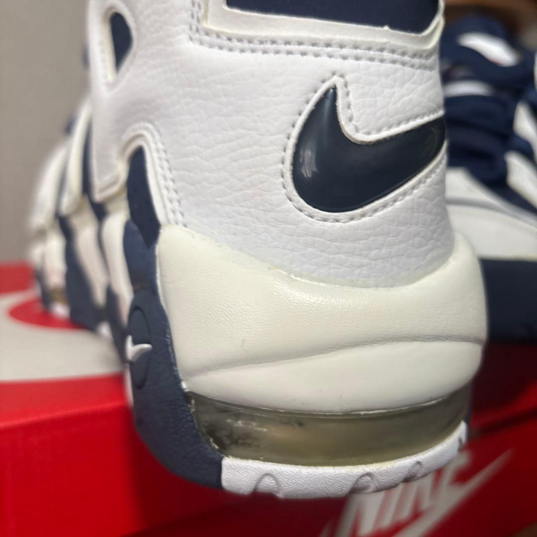 Nike Air More Uptempo オリンピック#8 ホワイト/ネイビー