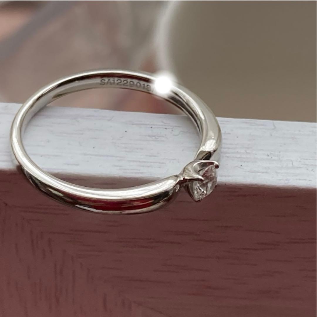 ヴァンドーム青山 ダイヤリング プラチナ950 極美品