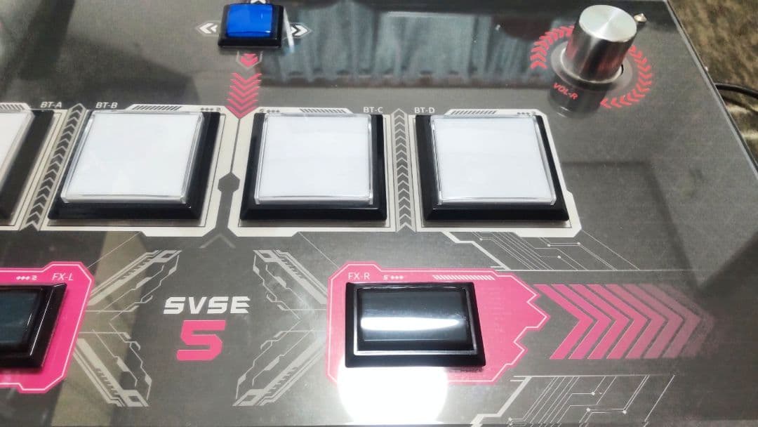 サウンドボルテックス svse5 コントローラー 静音化 三和ボタン