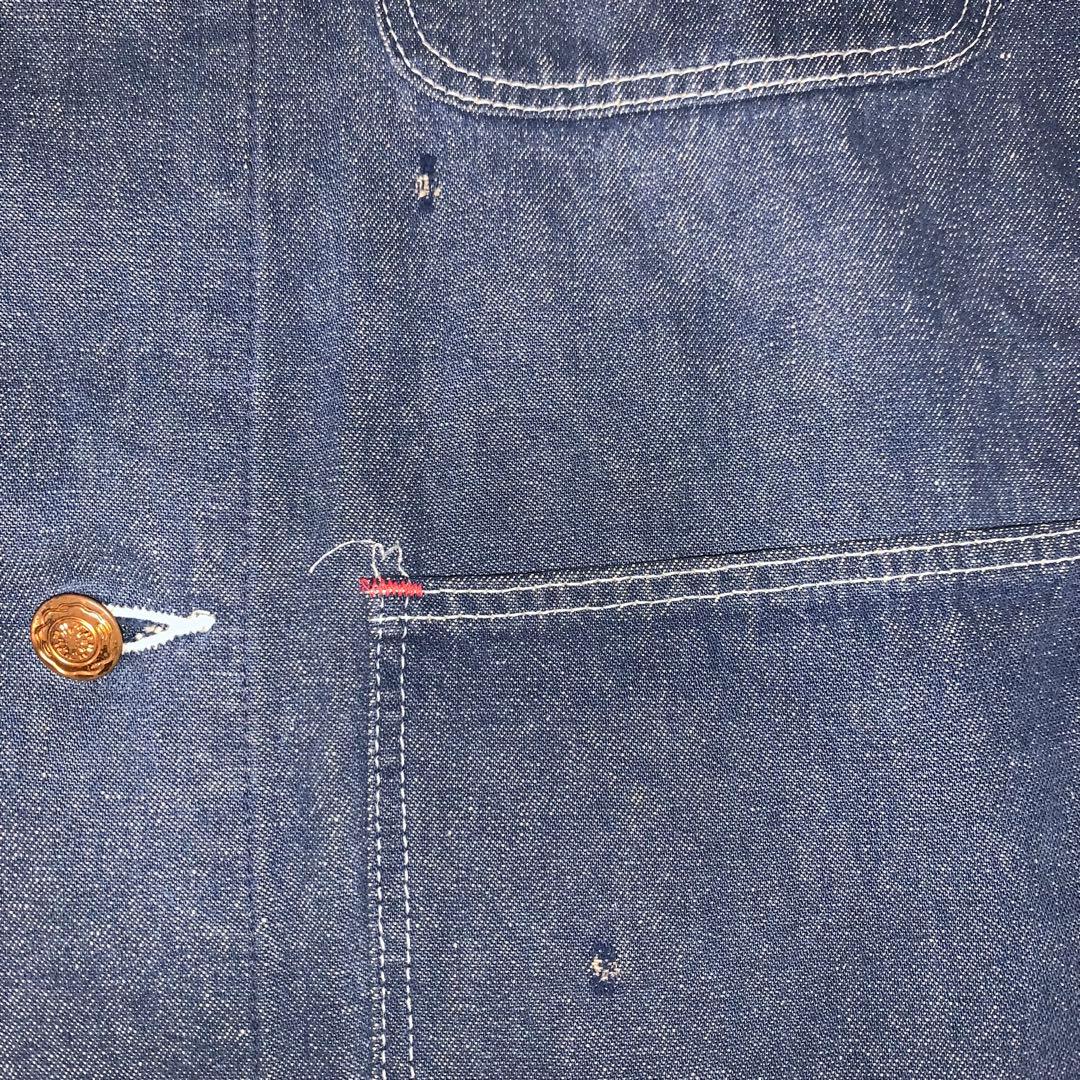 60s 70s Wrangler デニム カバーオール blue bell
