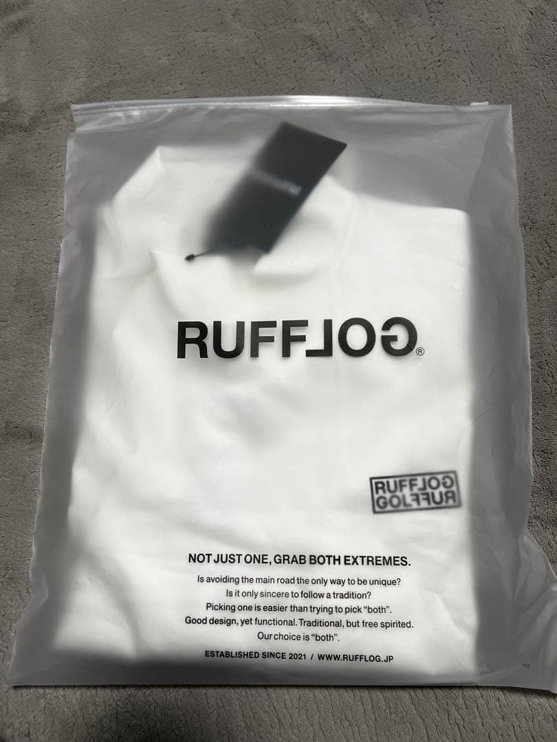 レディースウェア RUFFLOG VERTICAL LOGO L/S MOCKNECK sizeS