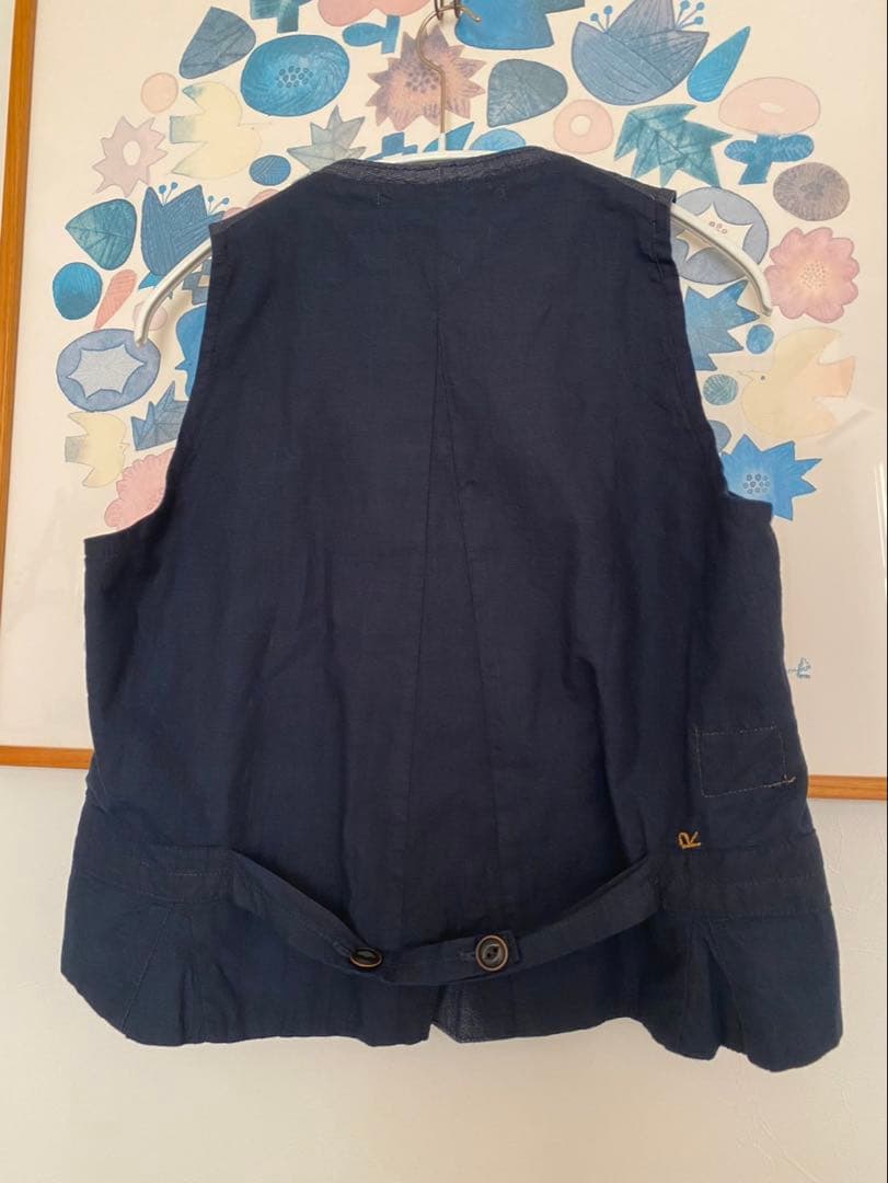 45rpm 新品未使用　プチデニムのベスト　(農)