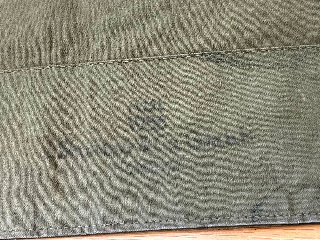 ベルギー 軍幕　m54 1枚USED 1956年製