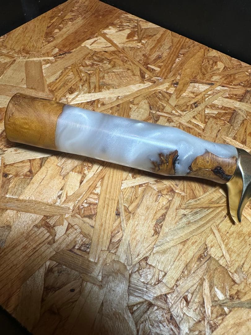 オフセットグリップセット　ゴールド白金　ブラックバス　渓流