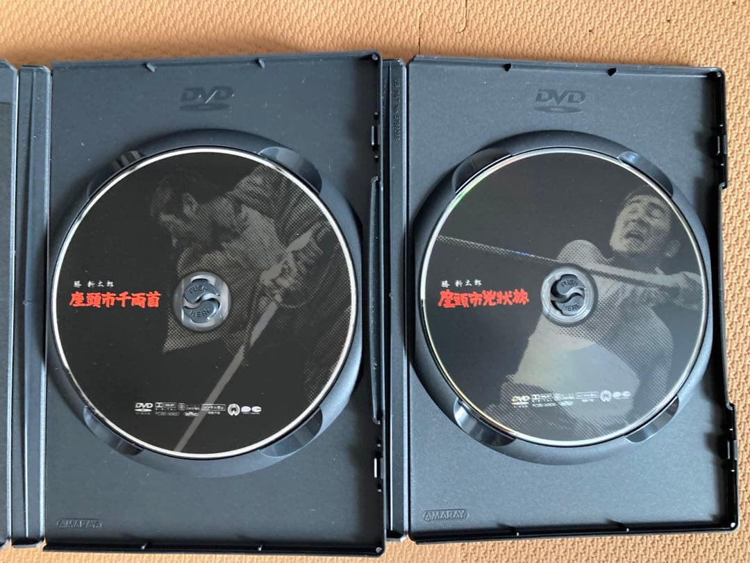 座頭市　DVD BOX 巻之壱　6作品＋聞書①　BS12