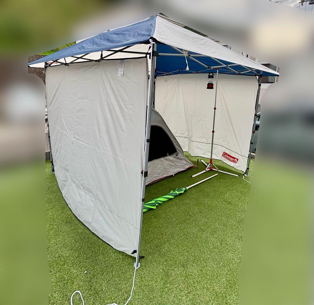 コールマン！ クイックアップIGシェード！シェード 4人用！ライトスタンド！他！