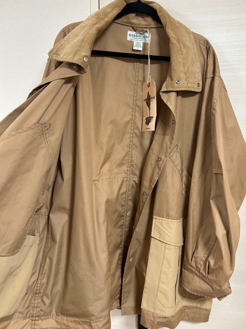 SASSAFRAS ／Botanical Scout Tube Coat