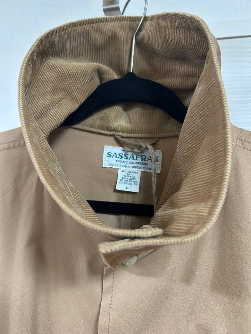 SASSAFRAS ／Botanical Scout Tube Coat