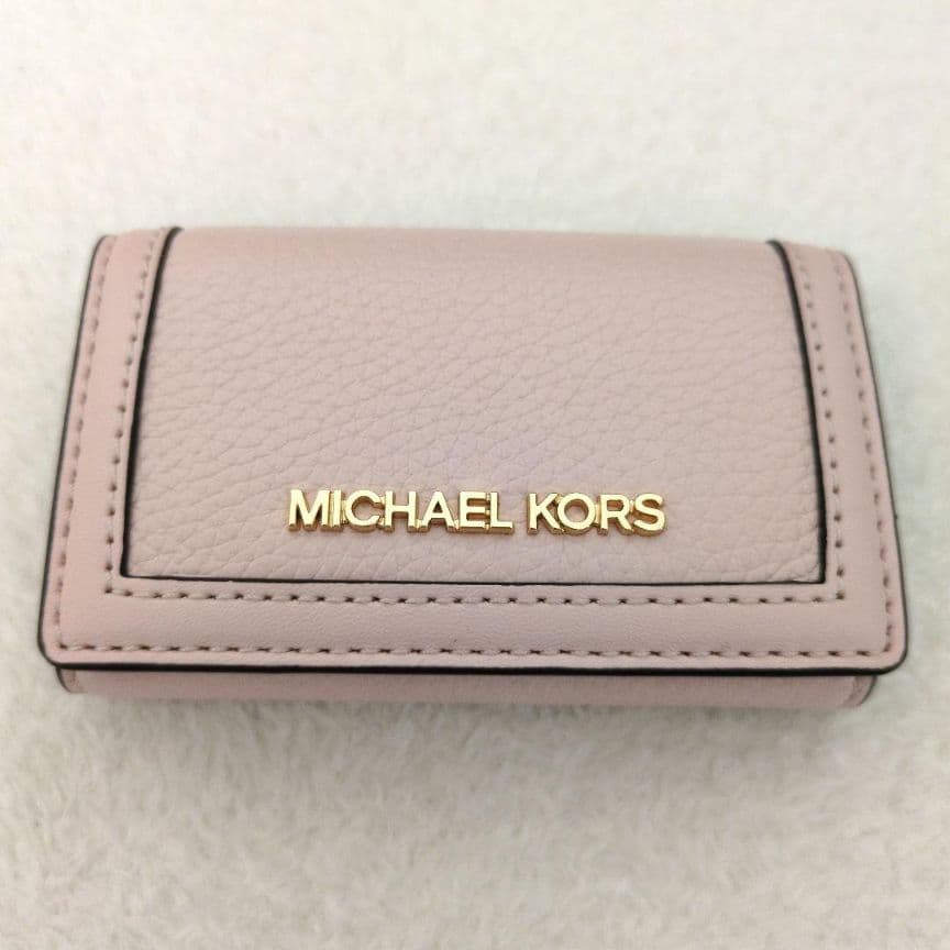 新品未使用 マイケルコース キーケース ピンク キーリング パウダーブラッシュ