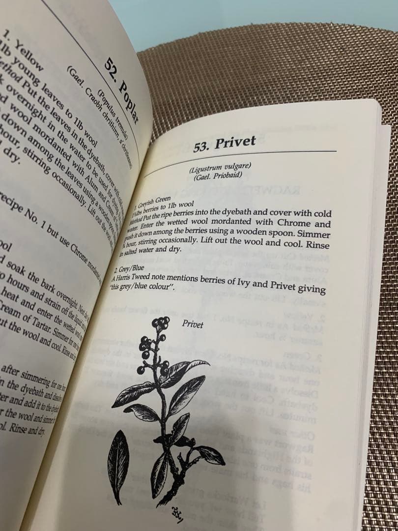 洋書 Traditional Scottish Dyes Jean Fraser