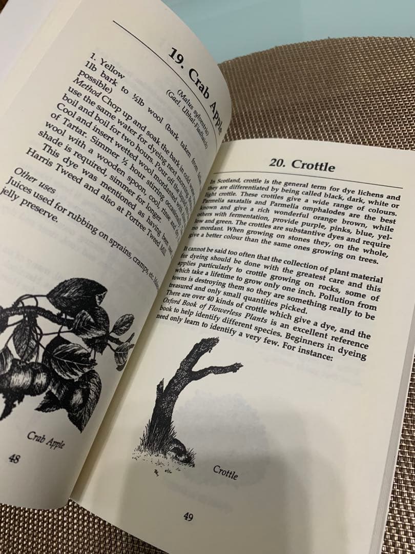 洋書 Traditional Scottish Dyes Jean Fraser