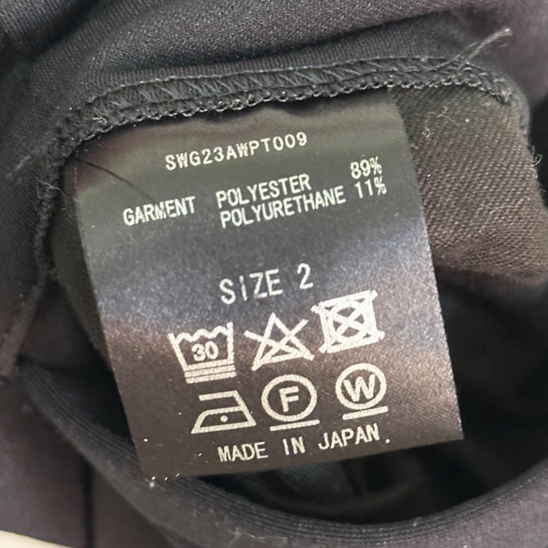 THE SWINGGGR　PUNCHLINE PANTS blk 2we338