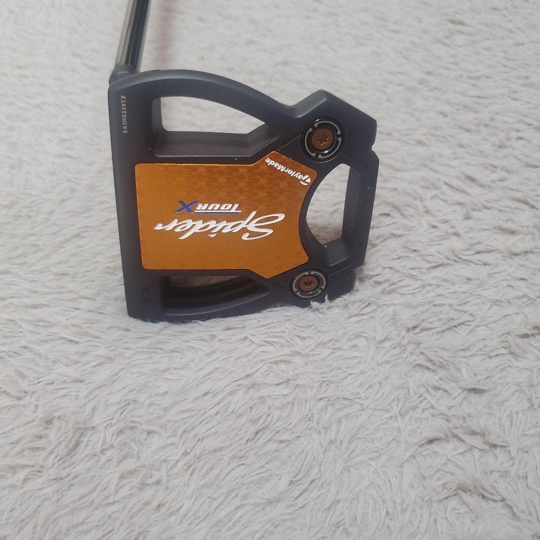 ○*ル様 テーラーメイドSpider ツアーXスモールスラント パター 　ヘッド